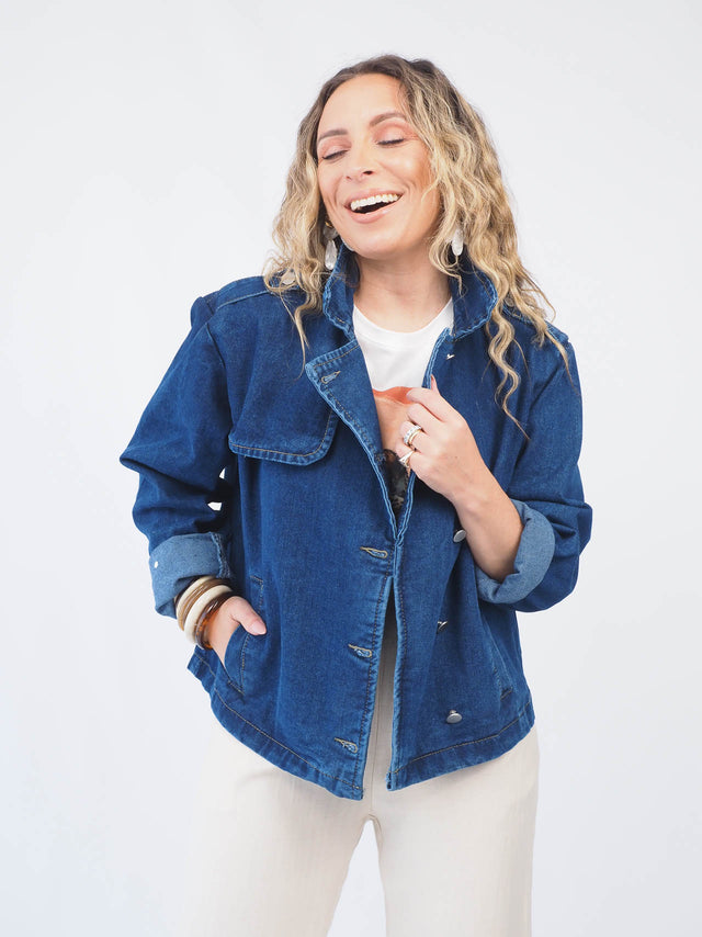 Veste en jean