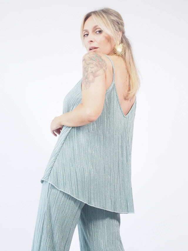 Conjunto de vestuário estampado: estilo moderno e sofisticado para mulheres