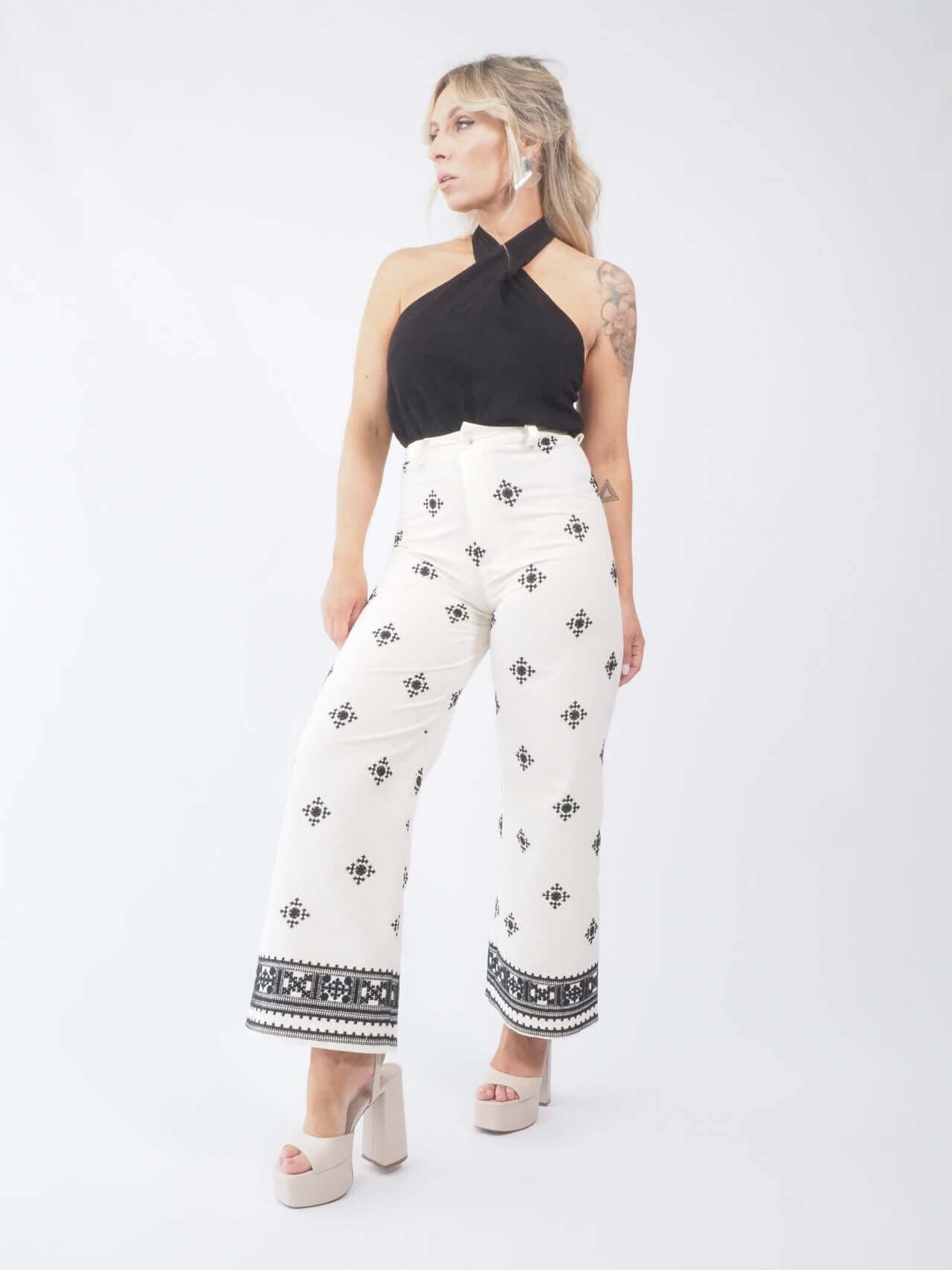 Embroidered on sale trousers online