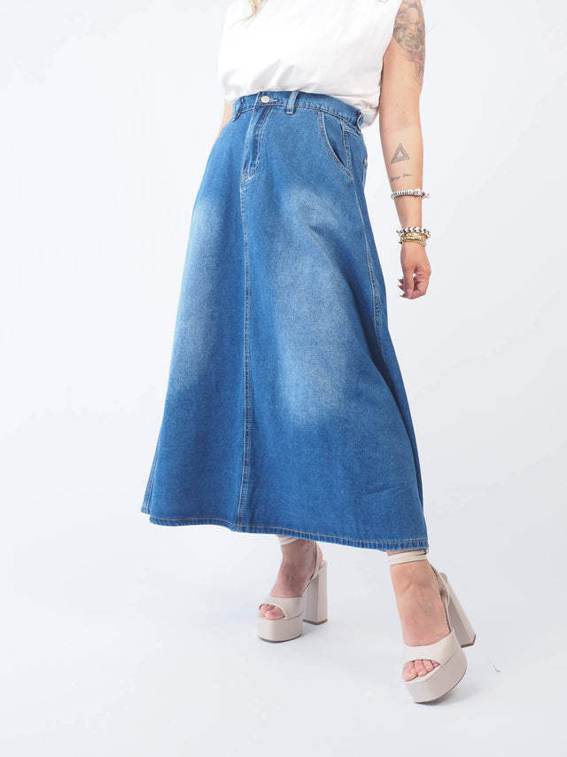 Denim Skirt