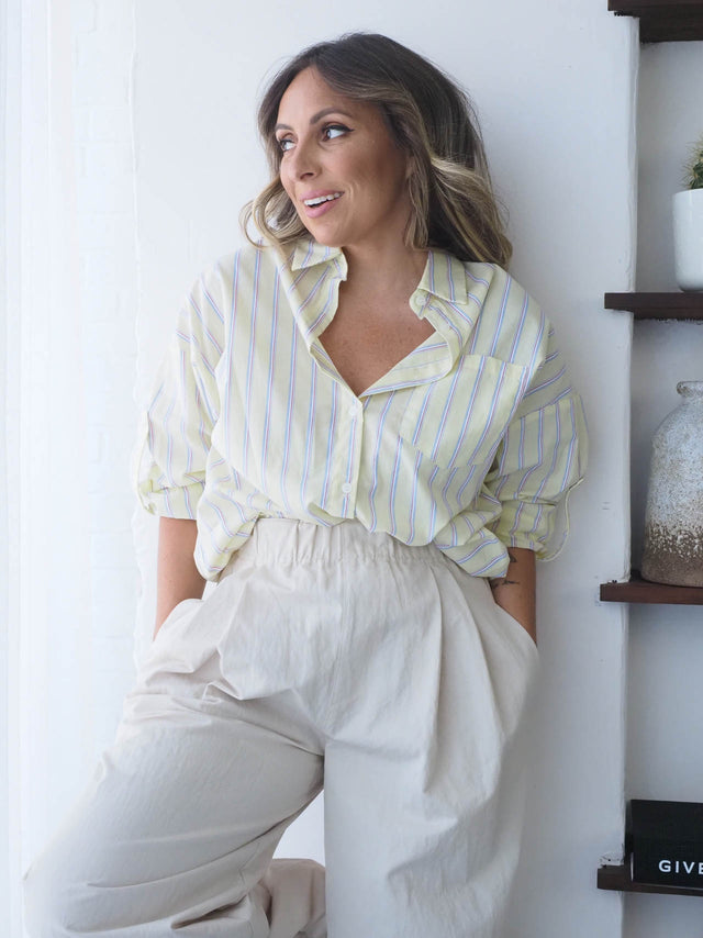 Camisa às Riscas