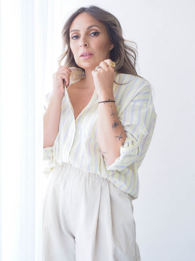 Camisa às Riscas