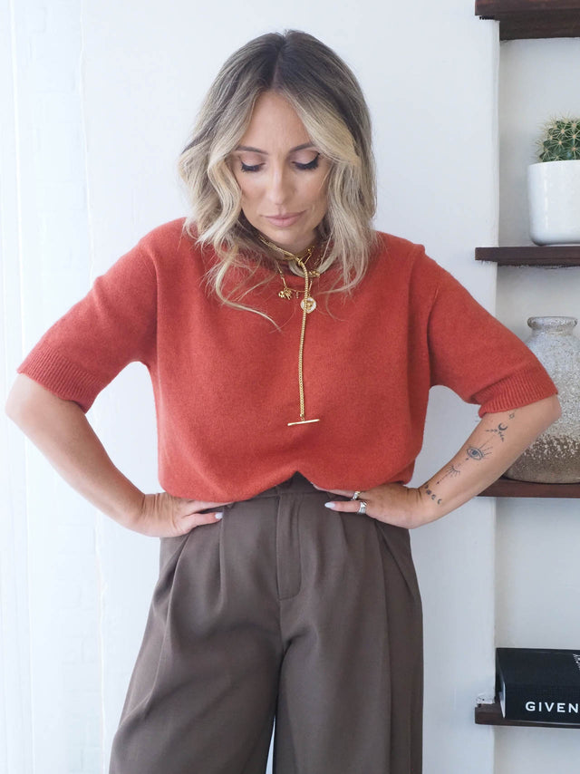 Short Sleeve Knit Shirt