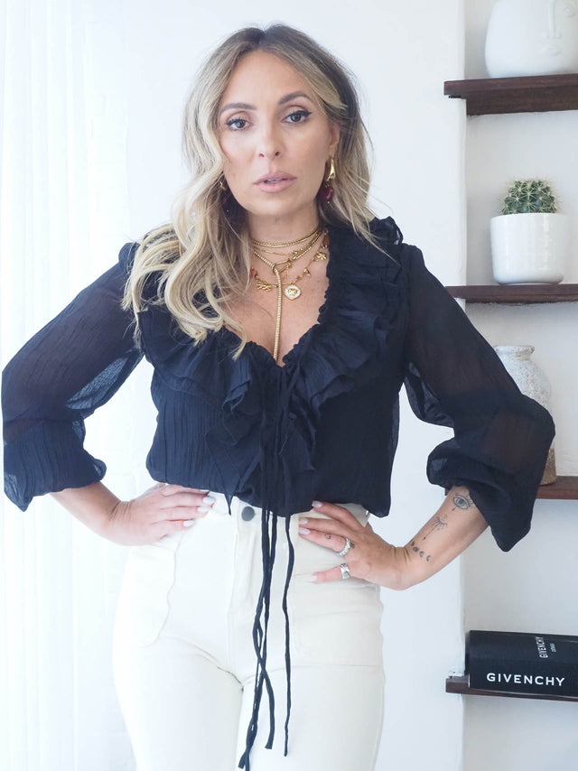 Ruffled Blouse
