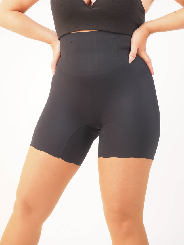 Compression Shorts With Corset