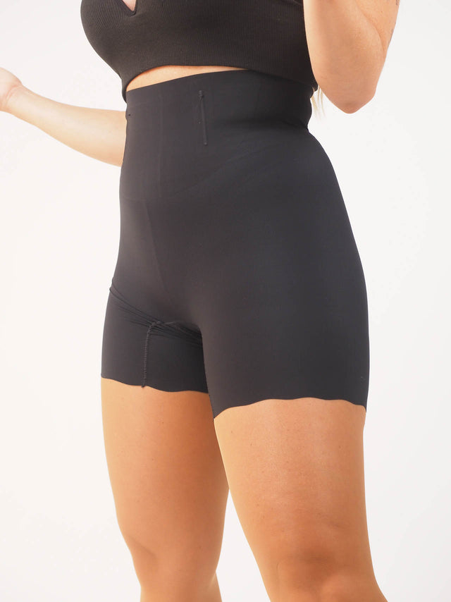 Compression Shorts With Corset