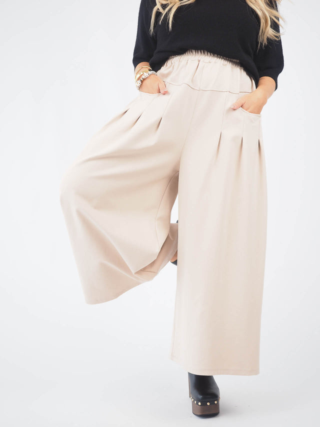 Culotte Fleece Trousers