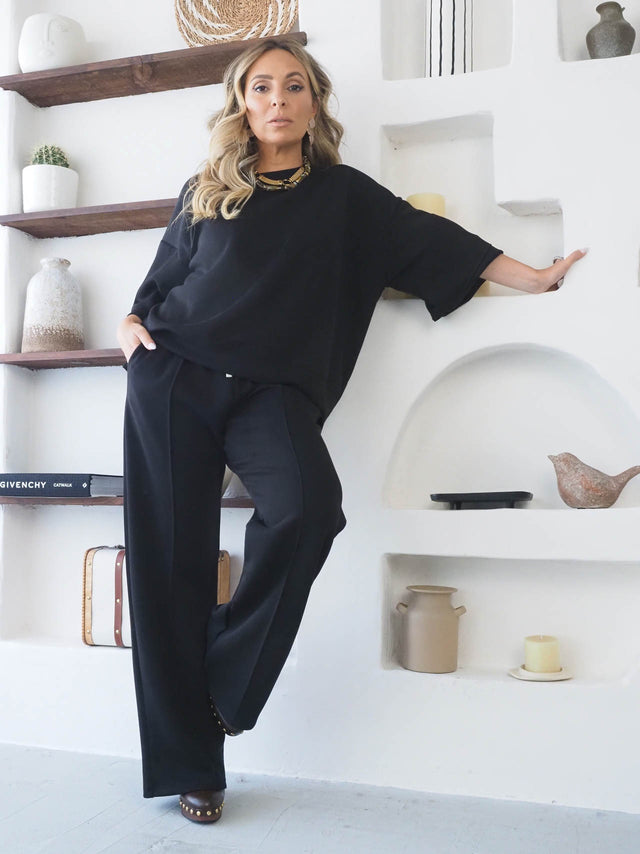 Conjunto Felpa Camisola e Calças