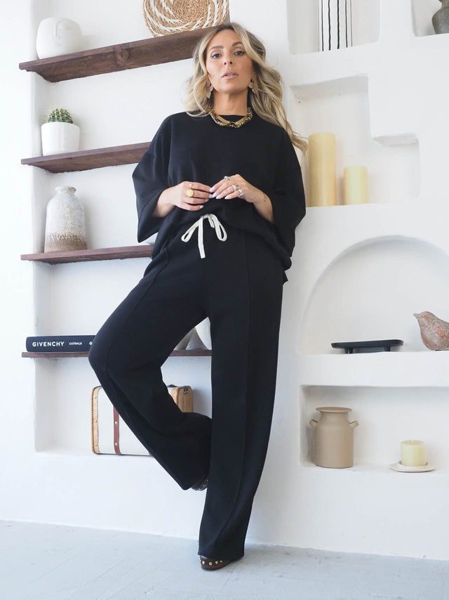 Conjunto Felpa Camisola e Calças