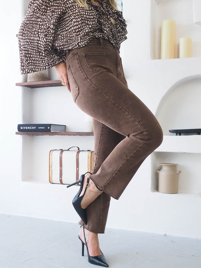 Jeans Cropped Flare