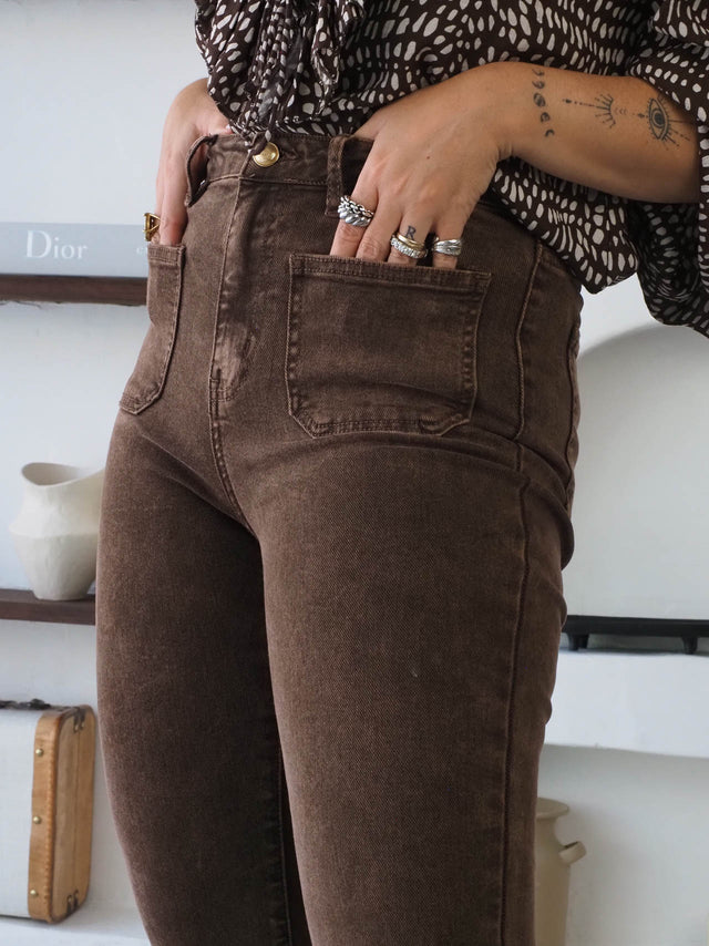 Jeans Cropped Flare