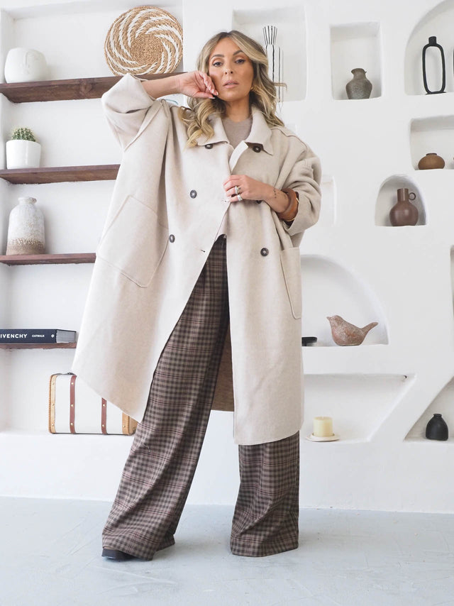 Manteau surdimensionné