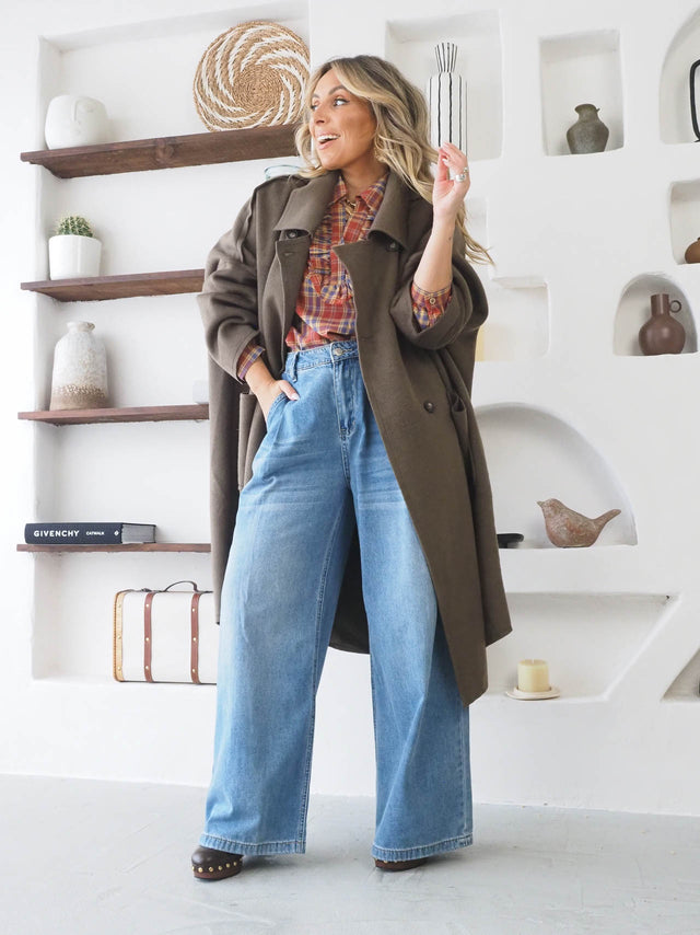 Manteau surdimensionné