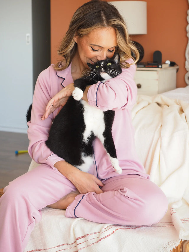 Pijama Básico Cardado Botões
