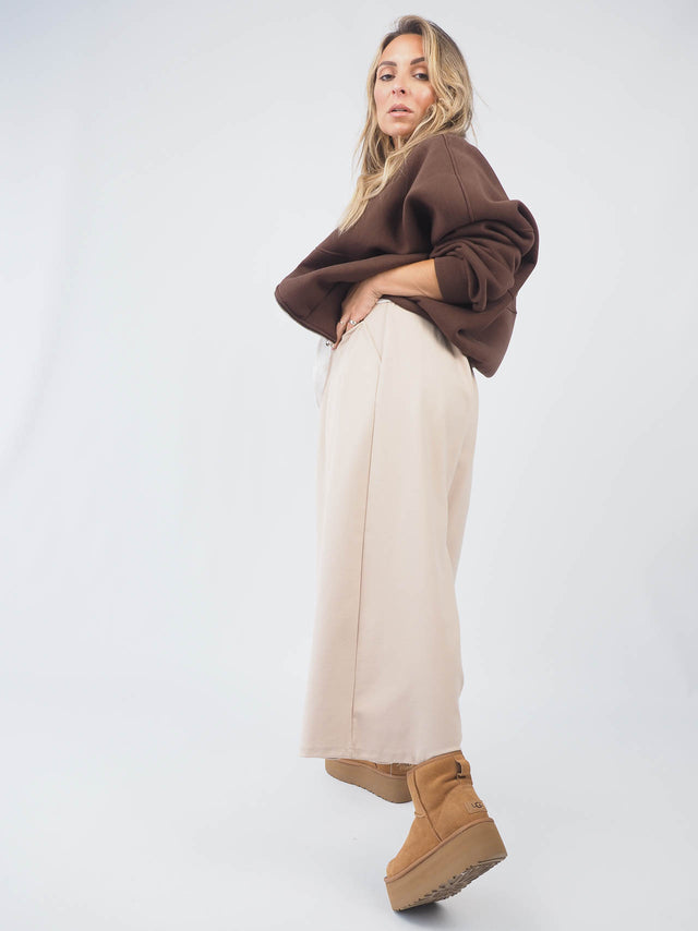 Culotte Fleece Trousers