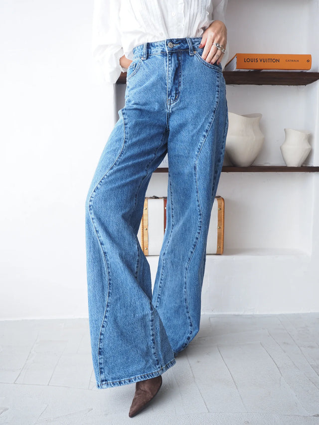 Wide-leg jeans