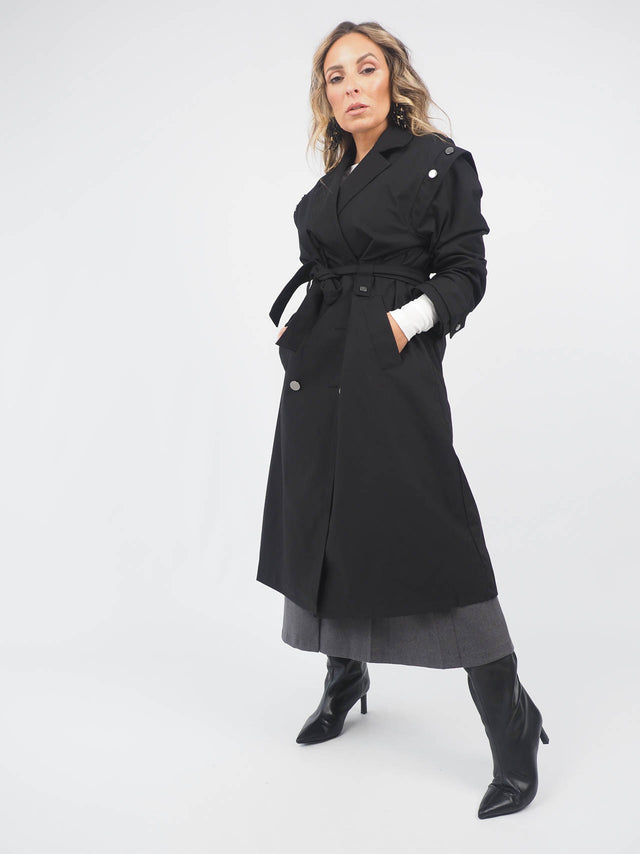 Trench Coat With Buttons