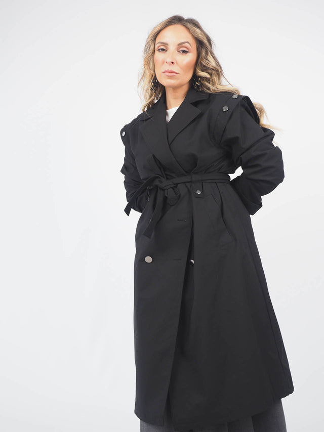 Trench Coat With Buttons