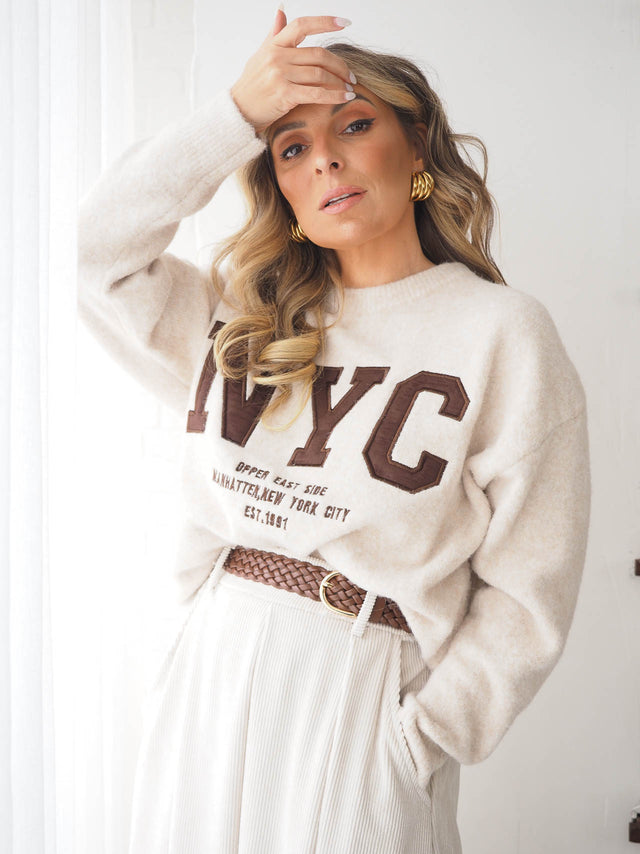 NY Knit Sweater