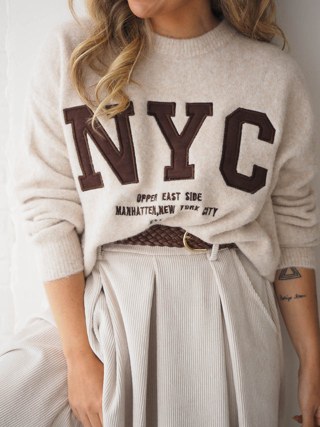 NY Knit Sweater