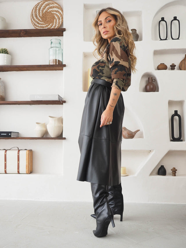 Saia Ecopele Com Cinto