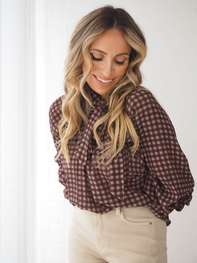 Checkered Blouse