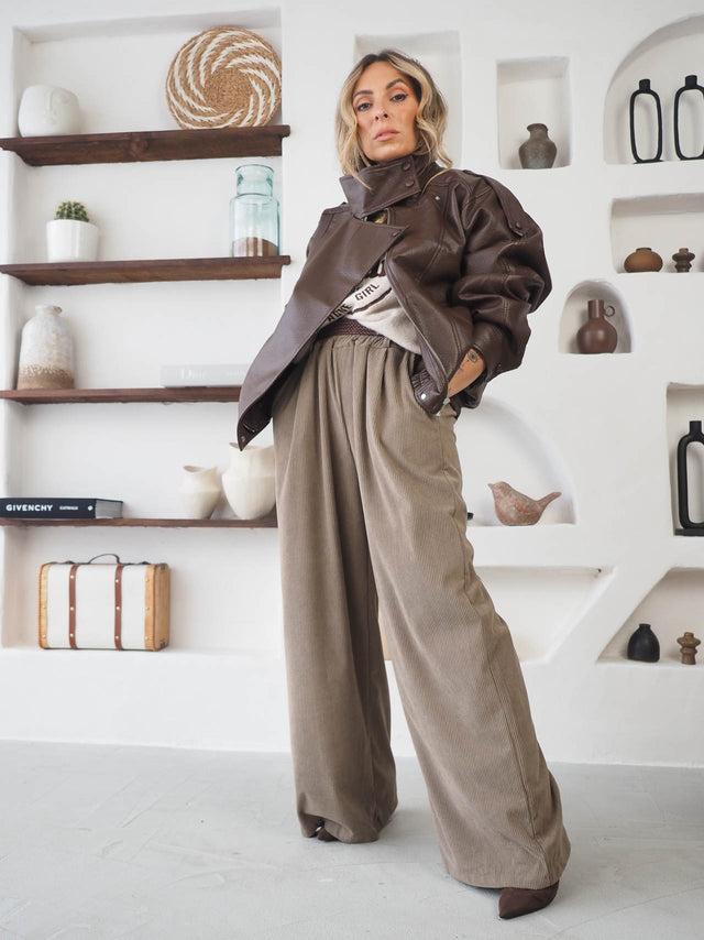 Blusão Efeito de Pele