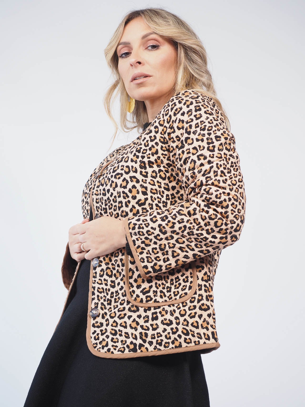 Animal print coats hot sale for womens