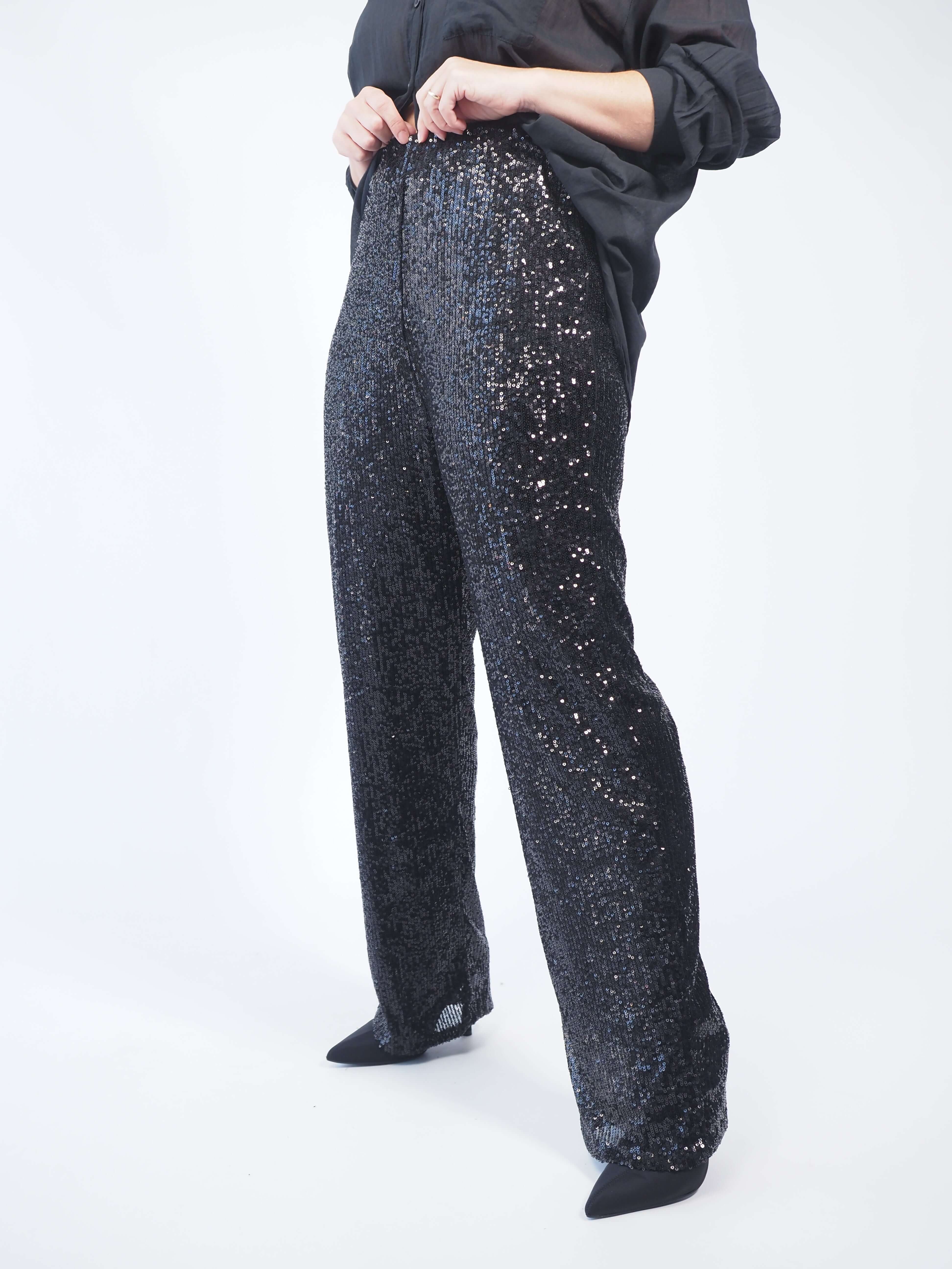 Sequin pants 2025 h and m