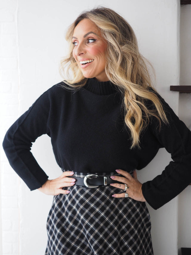 Camisola Malha Meia Gola