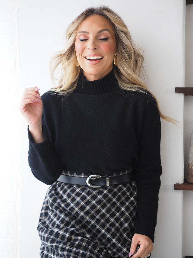 Camisola Malha Meia Gola