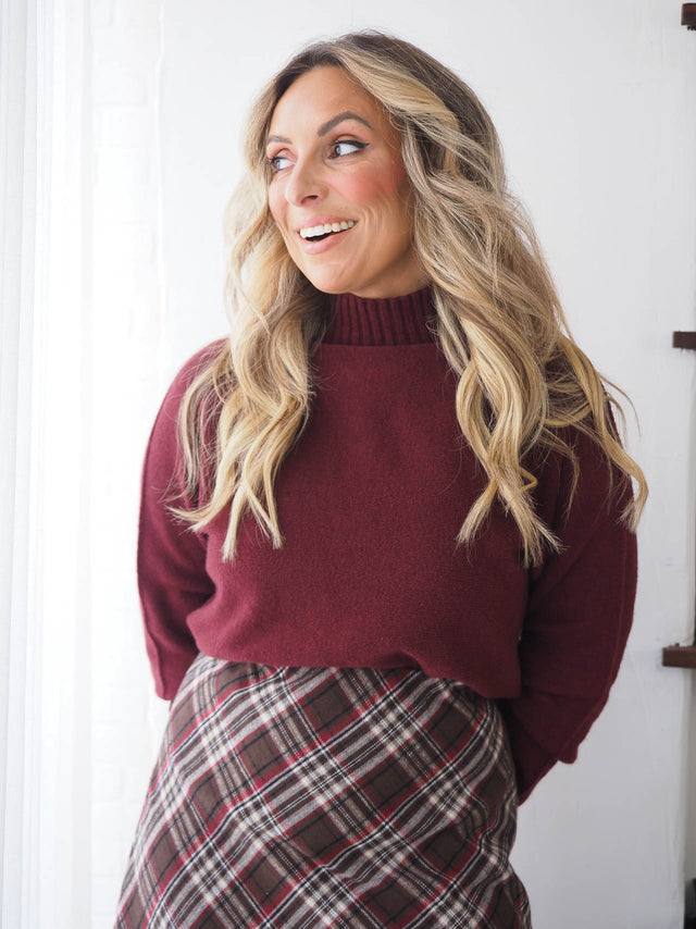 Camisola Malha Meia Gola