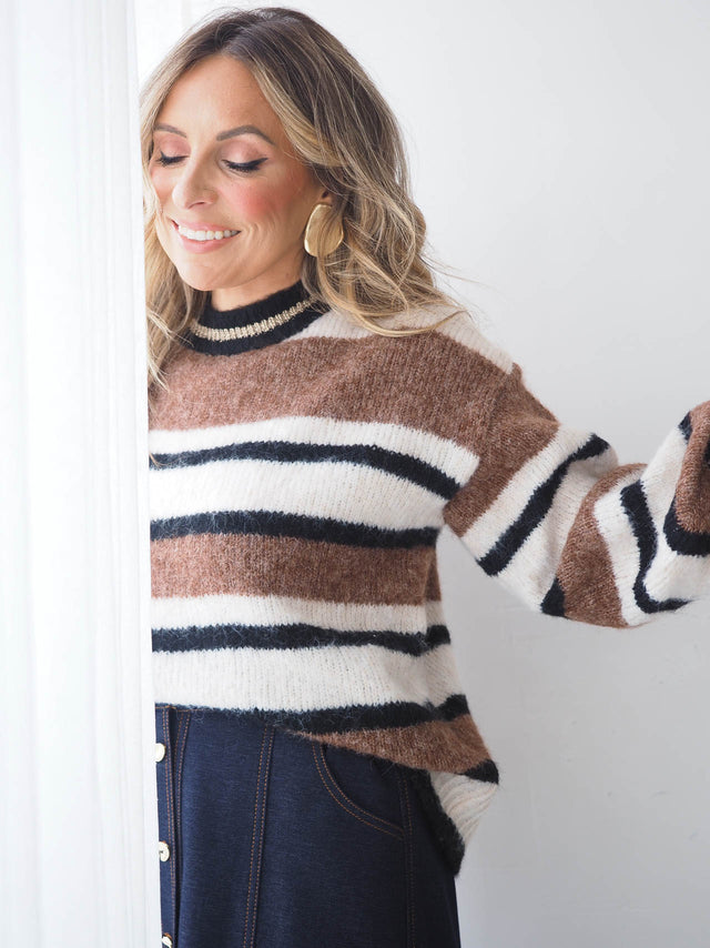 Camisola Malha Riscas