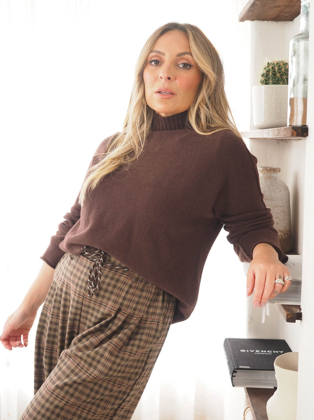 Camisola Malha Meia Gola