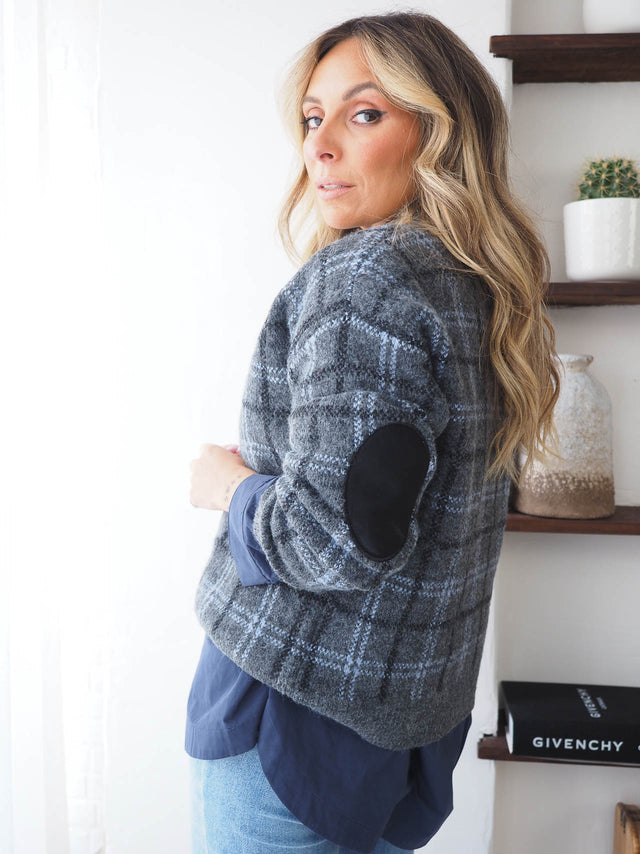 Camisola Malha Xadrez