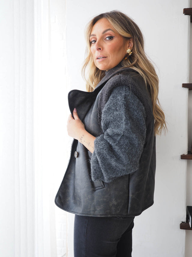 Colete Ecopele Com Pêlo