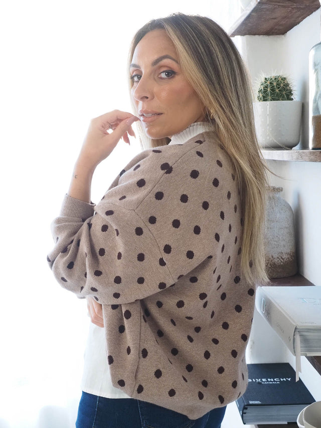 Camisola Malha Bolinhas