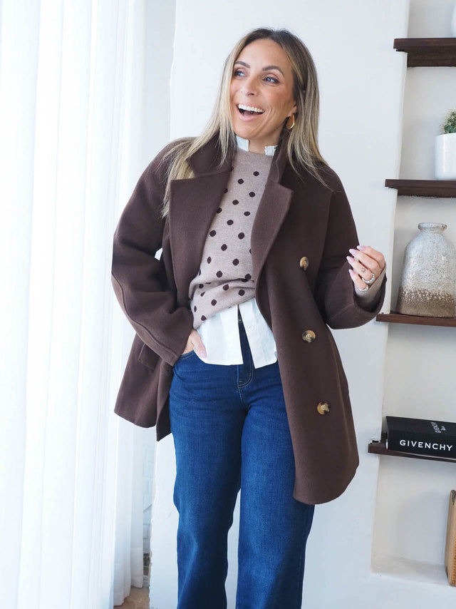 Casaco de Fazenda 70% Lã