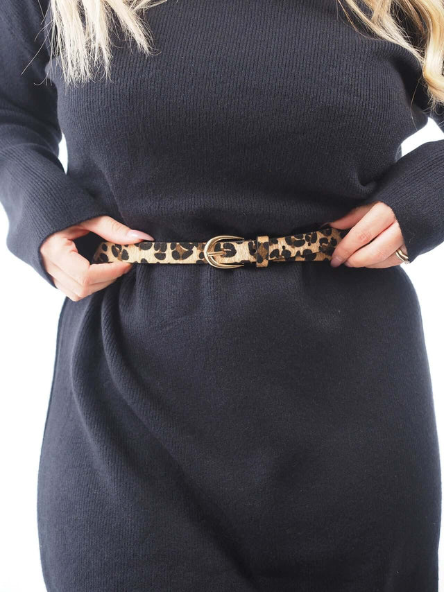 Animal Print Belt