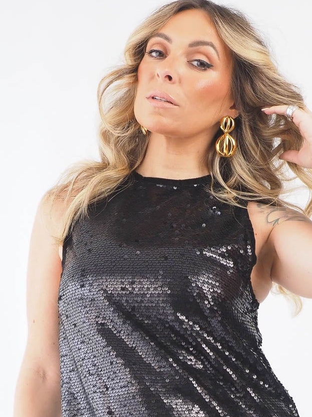 Retro Round Earrings