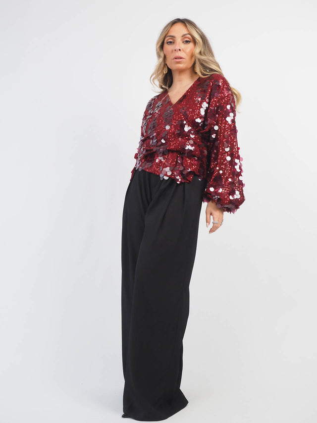 Sequin Blouse