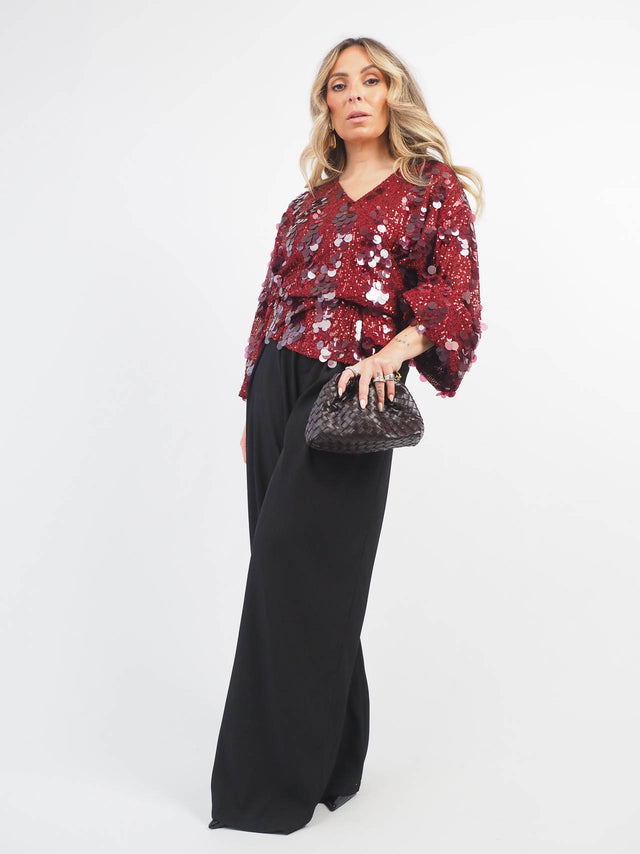 Sequin Blouse