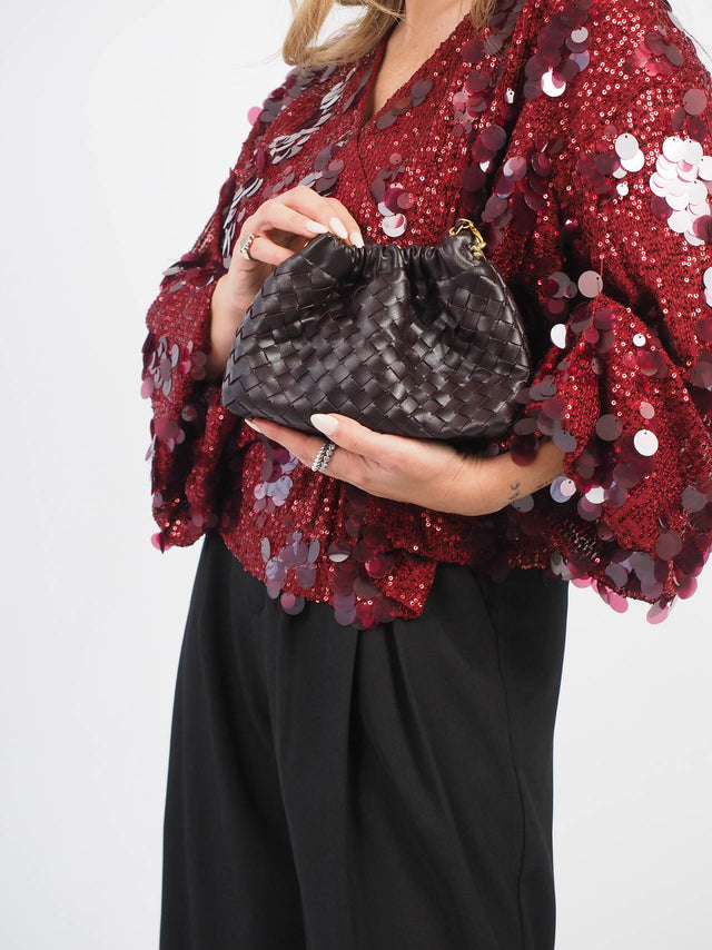 Mini Braided Suitcase