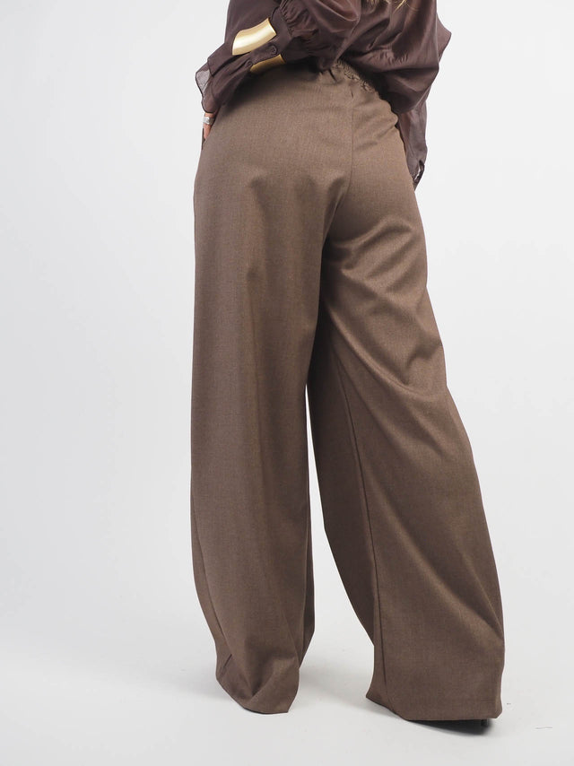Pleated Wide Leg Pants
