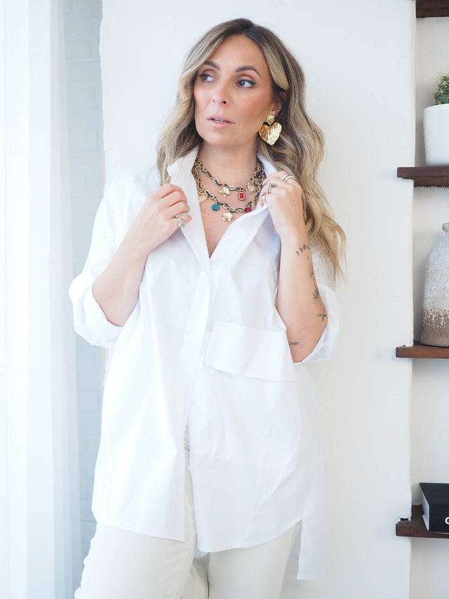 Chemise basique oversize