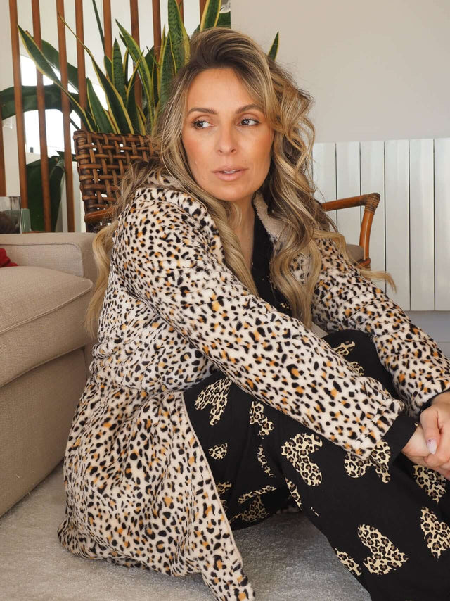 Robe Animal Print