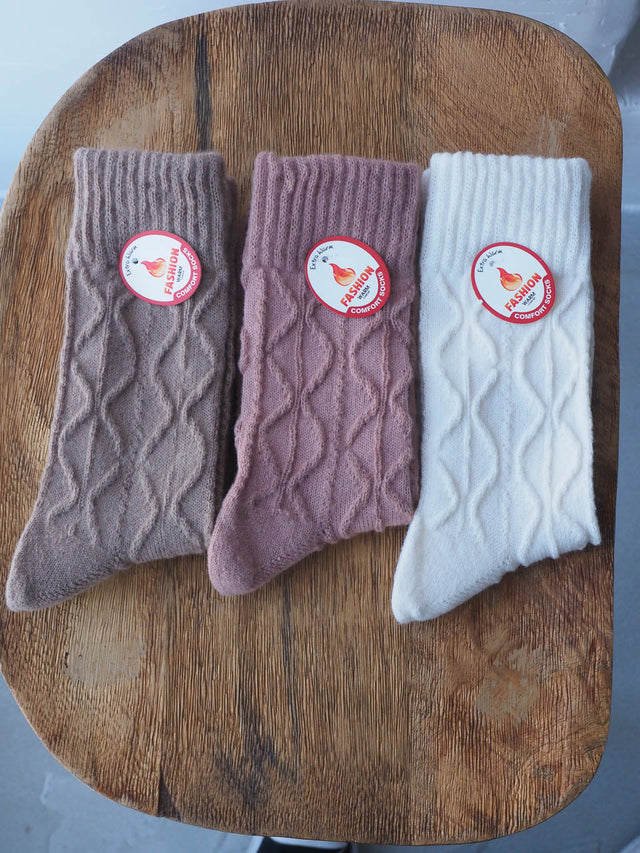 3 paires de chaussettes thermiques